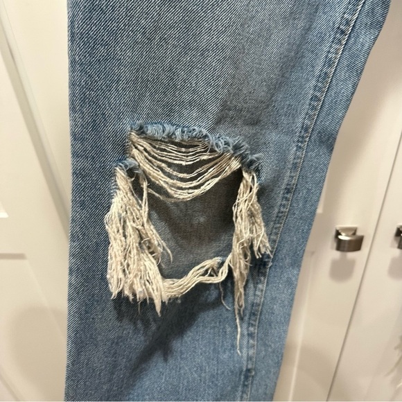 We The Free Maggie Mid-Rise Straight-Leg Jeans Size 26 - Picture 8 of 12